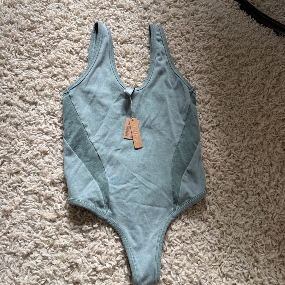SKIMS Light Blue Bodysuit